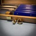 18CT YELLOW GOLD ITALIAN MADE HUGGIES