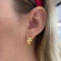 18CT YELLOW GOLD ITALIAN MADE HUGGIES