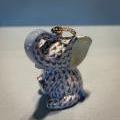 14CT WHITE GOLD DIAMOND TRILOGY RING