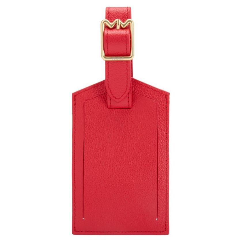 WOLF MIMI LUGGAGE TAG RED