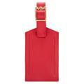 WOLF MIMI LUGGAGE TAG RED
