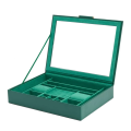 WOLF SOPHIA JEWELLERY BOX FOREST GREEN