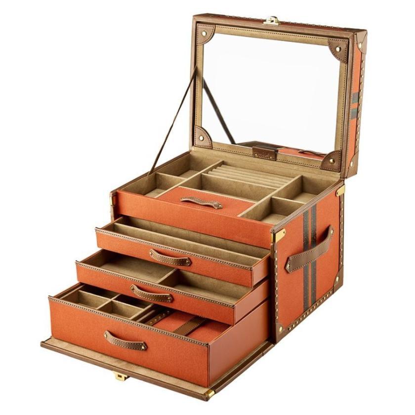 WOLF IDA JEWELLERY TRUNK ORANGE