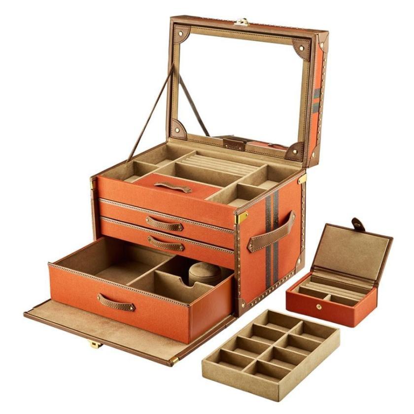 WOLF IDA JEWELLERY TRUNK ORANGE