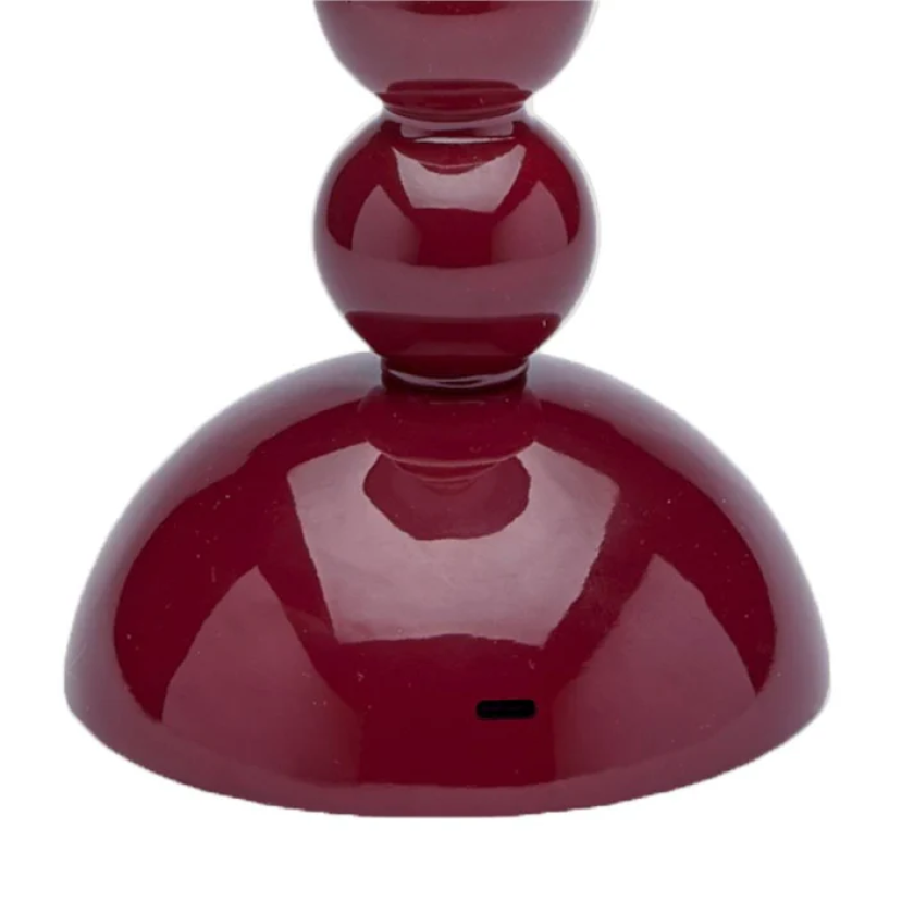 ADDISON ROSS BOBBIN LED LAMP CHERRY