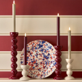 ADDISON ROSS 24CM CHERRY BOBBIN CANDLESTICK