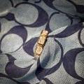 18CT YELLOW GOLD EMERALD CUT HALF ETERNITY RING