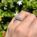 Platinum & Diamond Heart Ring