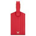 WOLF MIMI LUGGAGE TAG RED