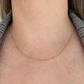 18CT YELLOW GOLD ANCHOR CHAIN