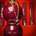18ct Yellow Gold Amethyst Heart Enhancer Pendant