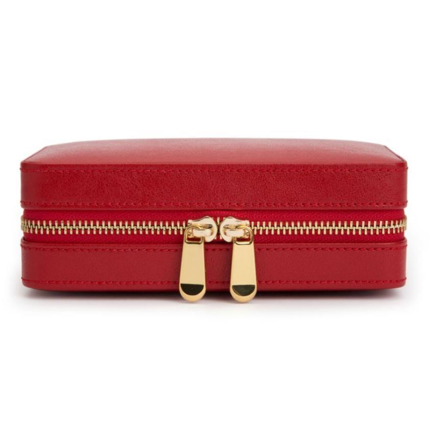 WOLF PALERMO ZIP CASE RED