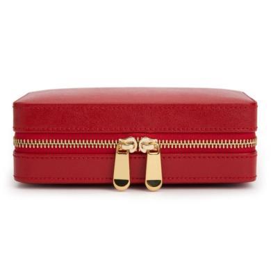 WOLF PALERMO ZIP CASE RED