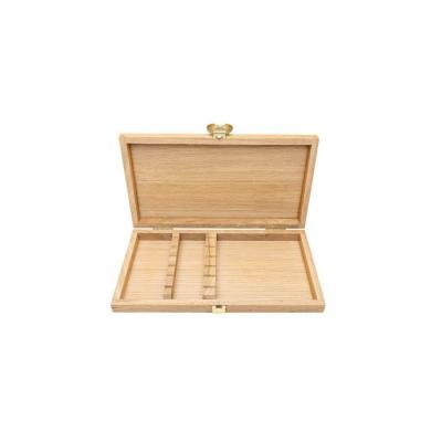 OAK CASE FOR SET OF 6 STEAK KNIVES