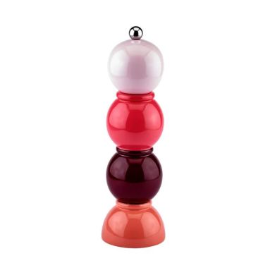 ADDISON ROSS 24CM PINK MULTI SALT OR PEPPER MILL