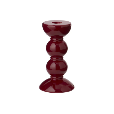 ADDISON ROSS 14CM CHERRY BOBBIN CANDLESTICK