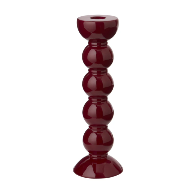 ADDISON ROSS 24CM CHERRY BOBBIN CANDLESTICK