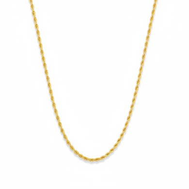 18CT Yellow Gold Fancy Link Chain